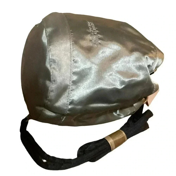 Kenneth Cole Silver Metallic Reversible Black Mini Backpack - Picture 1 of 6